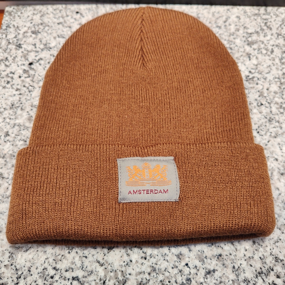 Amsterdam Soft Knit Beanie Winter Hat. Unisex Skull Beanie Hat.